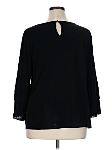 Worthington Long Sleeve Blouse (view 2)