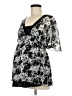 Mimi Maternity 100% Polyester Silver Kimono Size M - photo 1
