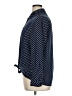 Susan Graver Polka Dots Blue Long Sleeve Blouse Size 14 - photo 5