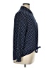 Susan Graver Polka Dots Blue Long Sleeve Blouse Size 14 - photo 4