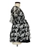 Mimi Maternity 100% Polyester Silver Kimono Size M - photo 4