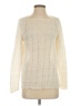 Saks Fifth Avenue 100% Linen Ivory Pullover Sweater Size S - photo 1