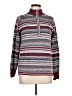 Eddie Bauer Fair Isle Stripes Burgundy Pullover Sweater Size L - photo 1