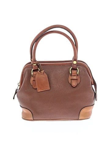 Liz Claiborne Leather Satchel (view 1)