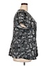 AUW Black Short Sleeve Blouse Size 3X - photo 4