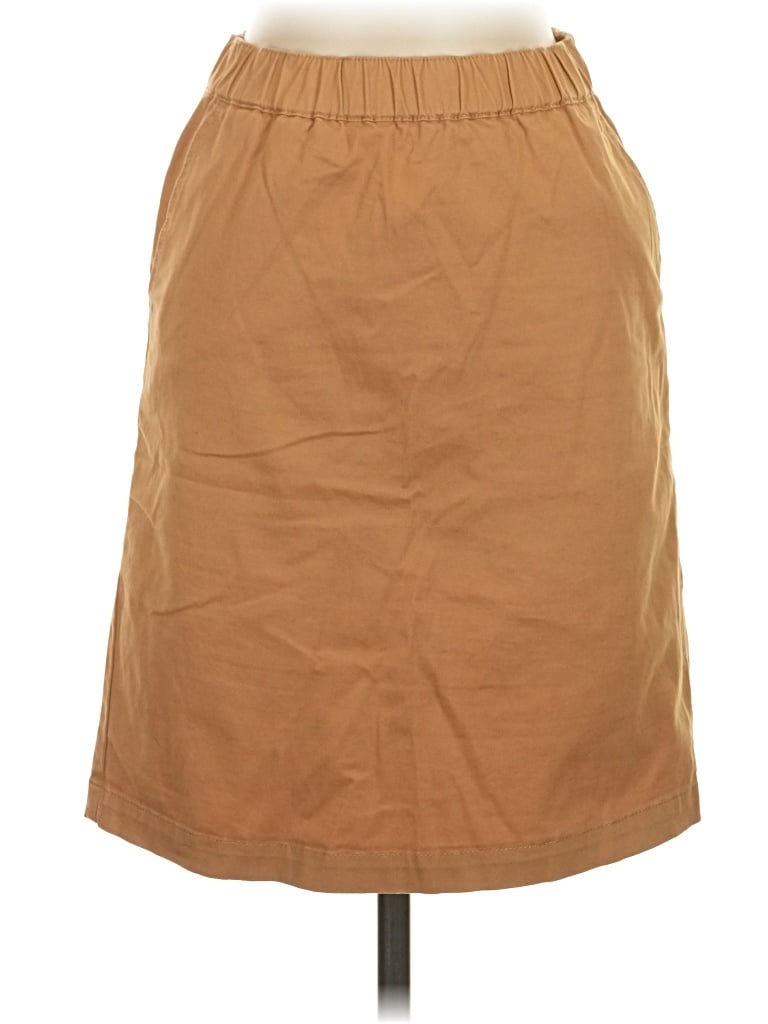 Pre-owned Colleen Lopez Casual Skirt In Tan