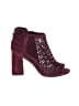 Gianni Bini Burgundy Ankle Boots Size 9 - photo 1