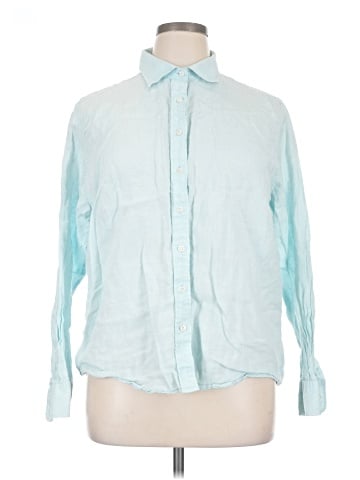Lands' End Long Sleeve Button-Down Shirt (view 1)