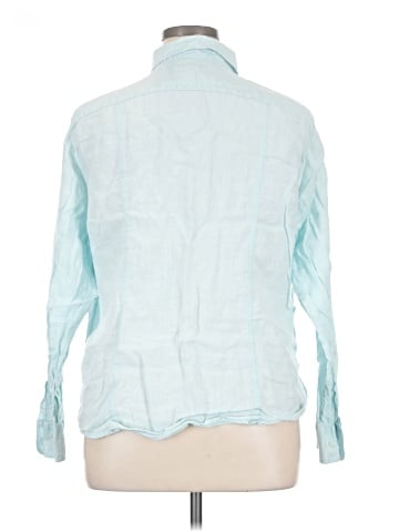 Lands' End Long Sleeve Button-Down Shirt (view 2)