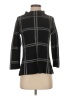 Belldini Plaid Black Turtleneck Sweater Size S - photo 1