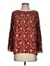 Max Studio 100% Polyester Burgundy 3/4 Sleeve Blouse Size S - photo 1