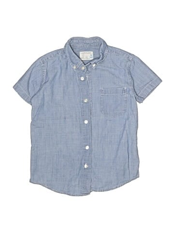 Crewcuts Short Sleeve Button-Down Shirt (view 1)