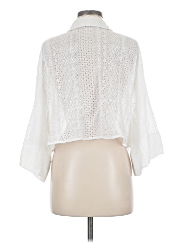 BCBGMAXAZRIA 3/4 Sleeve Button-Down Shirt (view 2)