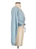 Out From Under Blue Long Sleeve Blouse Size S - photo 4