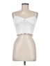 Edikted White Sleeveless Top Size M - photo 1