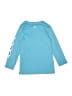 Speedo 100% Polyester Blue Long Sleeve T-Shirt Size XL (kids) - photo 2