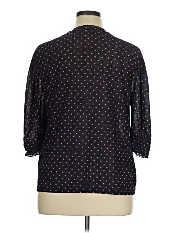 Zara W&B Collection 3/4 Sleeve Blouse (view 2)