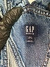 Gap 100% Cotton Blue Overalls Size 14 - 16 - photo 3