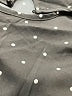 Atelier 100% Polyester Polka Dots Black Short Sleeve Blouse Size 2X (estimated) - photo 7
