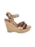 Sofft Tropical Tan Wedges Size 8 - photo 1
