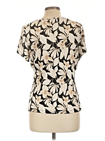 INC International Concepts Short Sleeve Blouse (view 2)