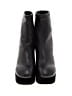 Opening Ceremony 100% Leather Solid Black Ankle Boots Size EU 38 - photo 2