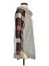 Maurices Plaid Gray Pullover Sweater Size S - photo 4