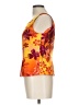 John Roberts Orange Sleeveless Blouse Size 10 - photo 5