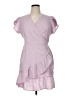 Sampeel 100% Polyester Pink Purple Cocktail Dress Size XL - photo 1