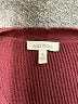 Ella Moss Burgundy Cardigan Size S - photo 7