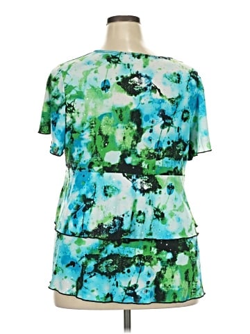 DressBarn Short Sleeve Blouse (view 2)