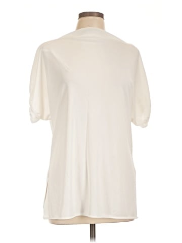 Zara W&B Collection Short Sleeve Blouse (view 1)