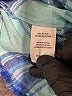 Rails 100% Rayon Plaid Blue Long Sleeve Button-Down Shirt Size M - photo 8