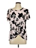Candie's Pink Short Sleeve Top Size L - photo 1