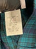 David N 100% Rayon Plaid Teal Casual Pants Size 10 - photo 8