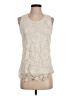 Studio West Ivory Sleeveless Blouse Size S - photo 1
