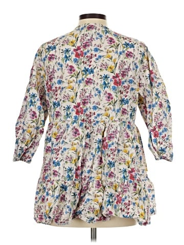 Gap - Maternity 3/4 Sleeve Blouse (view 2)