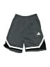 Adidas 100% Recycled Polyester Solid Gray Athletic Shorts Size M (kids) - photo 1