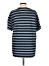 Basic Editions Stripes Blue Short Sleeve T-Shirt Size L - photo 2