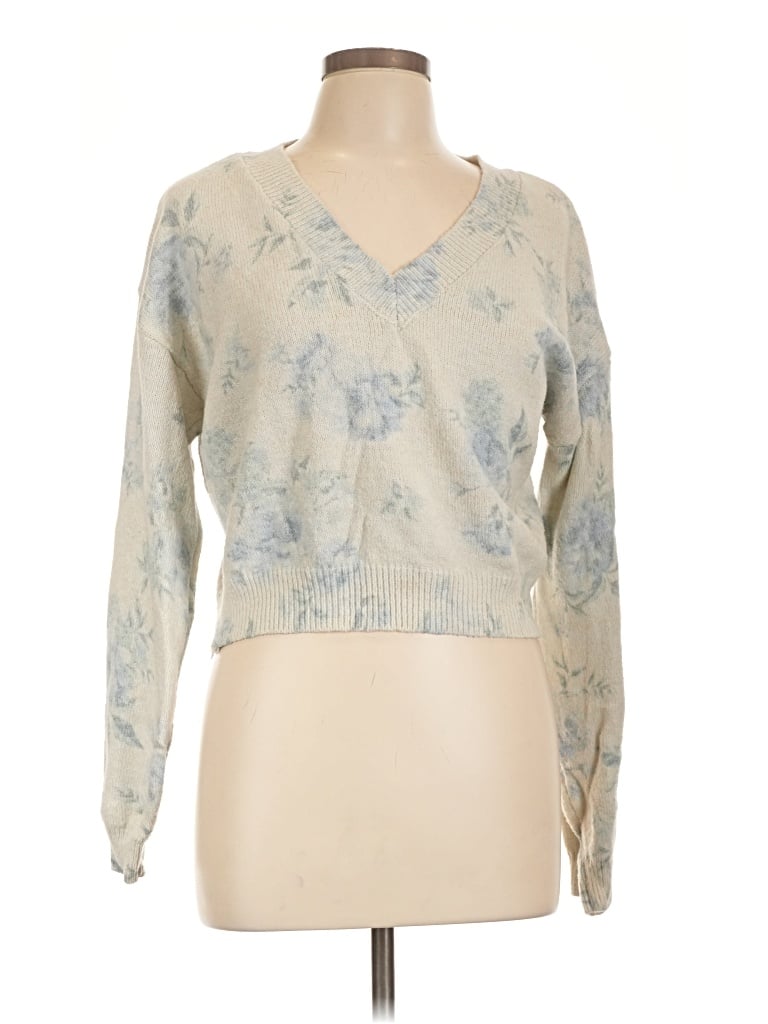 Pre-owned Sincerely Jules Pullover Sweater In Ivory