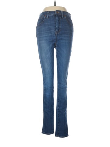Madewell Tall 10" High-Rise Skinny Jeans in Danny Wash: TENCEL&trade; Denim Edition (view 1)