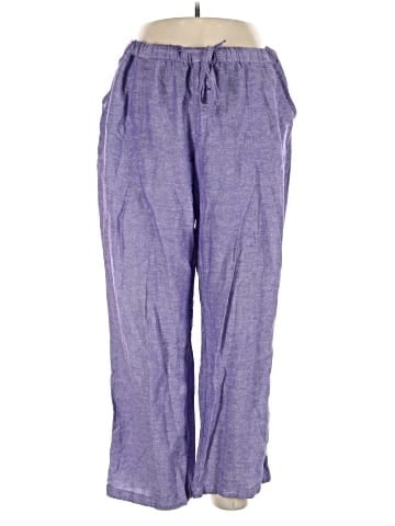 Liz Claiborne Linen Pants (view 1)