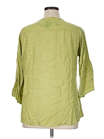 Parsley & Sage 3/4 Sleeve Blouse (view 2)