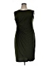 En Focus Studio Solid Green Cocktail Dress Size 16 - photo 1