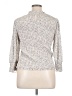 Express 100% Polyester Tweed Silver Long Sleeve Turtleneck Size XL - photo 2