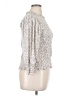 Express 100% Polyester Tweed Silver Long Sleeve Turtleneck Size XL - photo 4