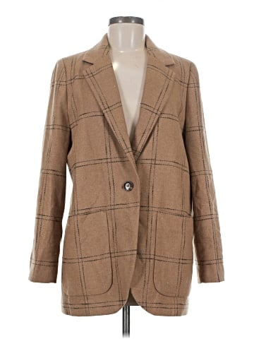 Madewell Larsen Blazer in Windowpane (view 1)