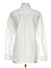 Gap Polka Dots White Long Sleeve Button-Down Shirt Size L - photo 2