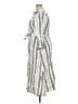 Zara Stripes Ivory Casual Dress Size XXL - photo 5