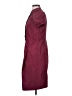 Burberry 100% Polyester Burgundy Button Down Dress Size 4 - photo 5